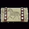 American West Handbags American West Handbag Hitchin' Post Collection: Leather Tri-Fold Western Wallet