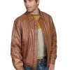 Scully Leather Company Men's Leather Jacket Collection: Scully Casual Lambskin Zip Front