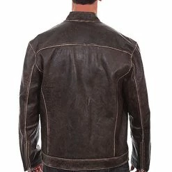 Scully Leather Company Men's Leather Jacket Collection: Scully Motorcycle Racer
