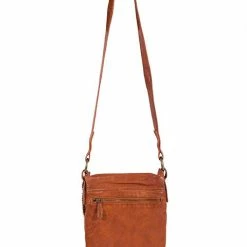 Scully Leather Company Western Shoulder Bag Crossbody With Flap Ladies'