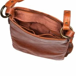 Scully Leather Company Western Shoulder Bag Crossbody With Flap Ladies'