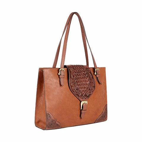 Scully Leather Company Western Handbag Embossed Floral Border 4 Scully Leather Company Western Handbag Embossed Floral Border