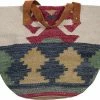 Scully Leather Company Western Shoulder Tote Woven Geometric Print Ladies'