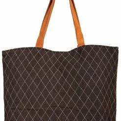 Scully Leather Company Ladies' Western Shoulder Tote Geometric Print Front