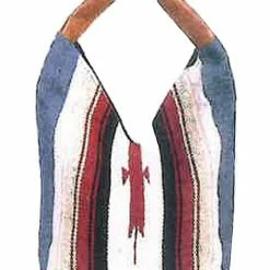 Scully Leather Company Ladies' Western Shoulder Tote Wool Zapotec Print