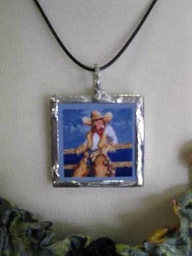 TXLC Custom Tile Made In The USA For Home Western Art Tile: Artist Jack Sorenson "Looking Glass Falls" 11 TXLC Custom Tile Made In The USA For Home Western Art Tile: Artist Jack Sorenson "Looking Glass Falls"