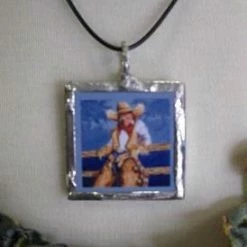 TXLC Custom Tile Made In The USA For Home Western Art Tile: Artist Terri Kelly Moyers