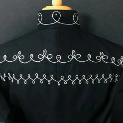 OutWest Shop Men's Vintage Inspired Western Jacket Collection: OutWest Bolero Crystals 22 OutWest Shop Men's Vintage Inspired Western Jacket Collection: OutWest Bolero Crystals