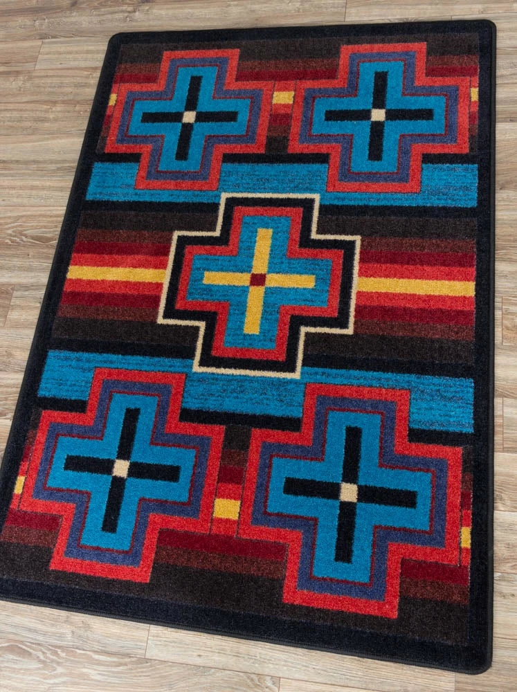 American Dakota Textiles Trader Collection: Bounty Bright Area Rugs Decor 10 American Dakota Textiles Trader Collection: Bounty Bright Area Rugs Decor