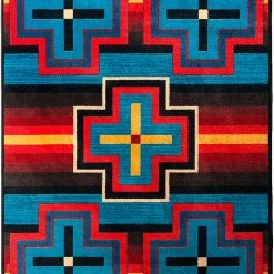 American Dakota Textiles Trader Collection: Bounty Bright Area Rugs Decor