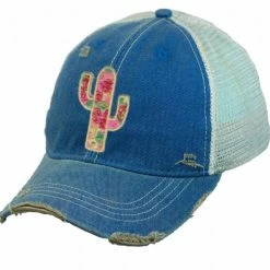 Original Cowgirl Clothing Cap: Rose Cactus Ladies'