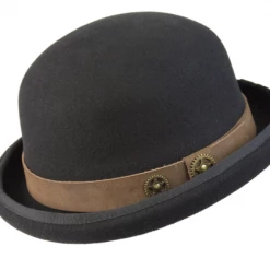 Conner Handmade Hats Victorian And Old West Hat: Bowler Steam Man