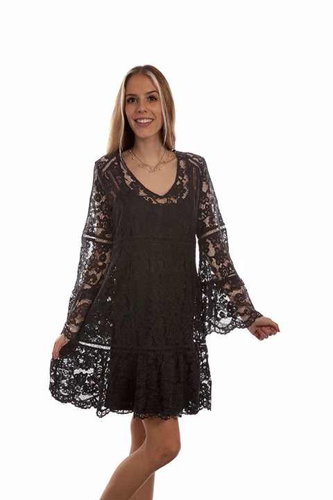Scully Leather Company Women's Honey Creek Collection Dress: Boho Lace 4 Scully Leather Company Women's Honey Creek Collection Dress: Boho Lace
