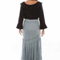 Scully Leather Company Women's Honey Creek Collection Skirt: Drawstring Waist