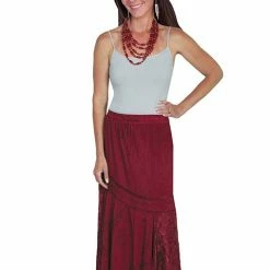 Scully Leather Company Women's Honey Creek Collection Skirt: Drawstring Waist