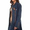 Scully Leather Company Women's Honey Creek Jacket Collection: Long Denim Jacket Ladies'
