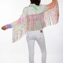 Scully Leather Company Ladies' Women's Honey Creek Jacket Collection: Sherbert Fringe