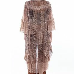 Scully Leather Company Women's Honey Creek Collection Cardigan: Lace Ruffles Crochet Trim 5 Scully Leather Company Women's Honey Creek Collection Cardigan: Lace Ruffles Crochet Trim