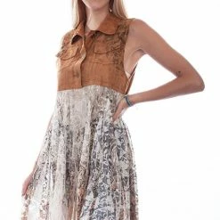 Scully Leather Company Women's Honey Creek Collection Accessory: Top With Lace Skirt Ladies'