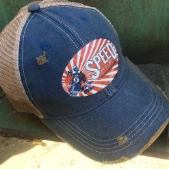 M&P Speed Shop Cap: SPEED Vintage Blue