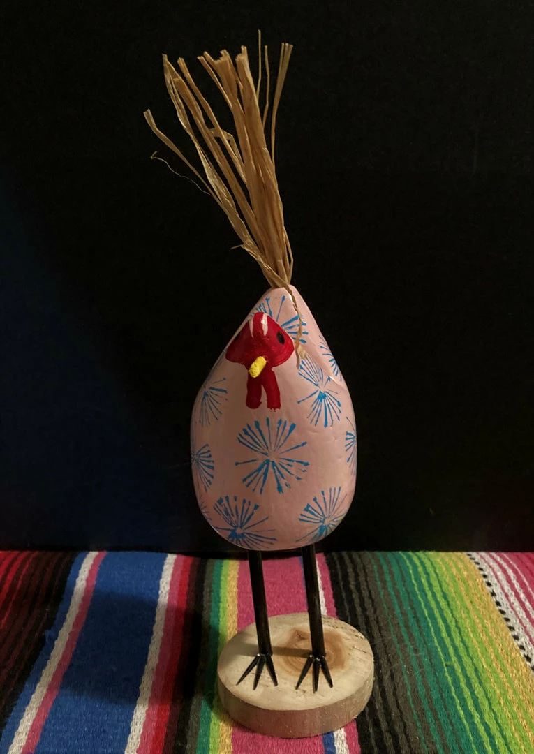 Edith Herbert John Folk Art Navajo Hand Carved Small Standing Chickens 8 Edith Herbert John Folk Art Navajo Hand Carved Small Standing Chickens