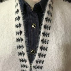 Venario Inc Ladies' Women's Venario Sweater: Cardigan Jaime Southwestern Design