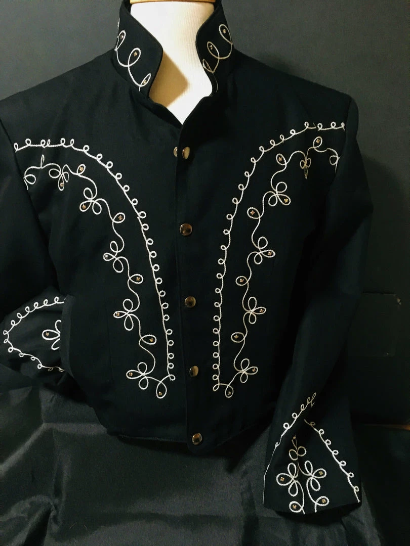 OutWest Shop Men's Vintage Inspired Western Jacket Collection: OutWest Bolero Crystals 14 OutWest Shop Men's Vintage Inspired Western Jacket Collection: OutWest Bolero Crystals