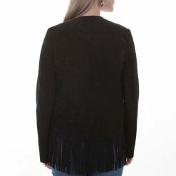 Scully Leather Company Women's Leather Jacket Collection Suede: Scully Western Fringe