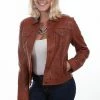 Scully Leather Company Women's Leather Jacket Collection: Scully Jean Design