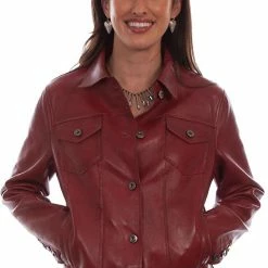 Scully Leather Company Women's Leather Jacket Collection: Scully Jean Design