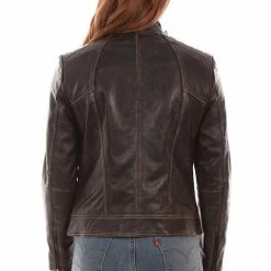 Scully Leather Company Ladies' Women's Leather Jacket Collection: Scully Vintage Lamb