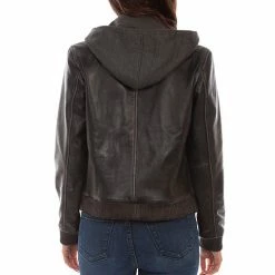 Scully Leather Company Women's Leather Jacket Collection: Scully Front And Hood Insert