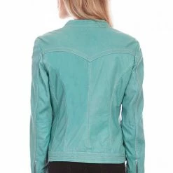 Scully Leather Company Women's Leather Jacket Collection: Scully Laced Sleeve Ladies'