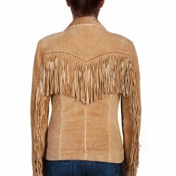 Scully Leather Company Women's Leather Jacket Collection Suede: Scully Western Fringe Cowgirl Ladies'
