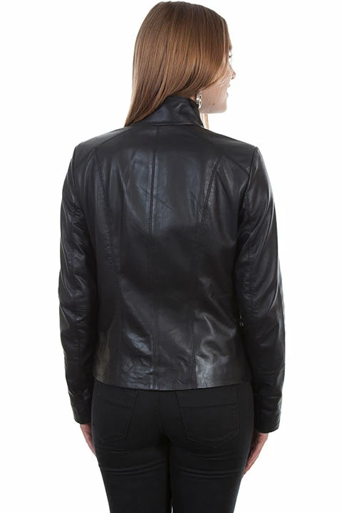 Scully Leather Company Women's Leather Jacket Collection: Scully Classic Stand Up Collar Ladies' 8 Scully Leather Company Women's Leather Jacket Collection: Scully Classic Stand Up Collar Ladies'