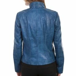 Scully Leather Company Women's Leather Jacket Collection: Scully Classic Stand Up Collar Ladies' 11 Scully Leather Company Women's Leather Jacket Collection: Scully Classic Stand Up Collar Ladies'