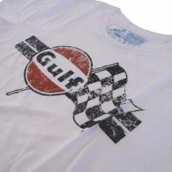 Men's M&P Speed Shop T-Shirt: GULF Checkered Flag