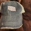 Original Cowgirl Clothing Cap: Oklahoma Leopard