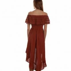 Scully Leather Company Ladies' Women's Cantina Collection Dress: Off The Shoulder