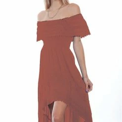 Scully Leather Company Ladies' Women's Cantina Collection Dress: Off The Shoulder