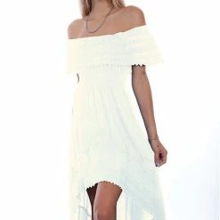 Scully Leather Company Ladies' Women's Cantina Collection Dress: Off The Shoulder