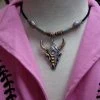 OutWest Shop Necklace Steer Head With Beads