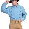 Scully Leather Company Men's Western Shirt Collection: Scully Rangewear Classic Bib
