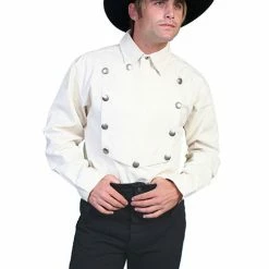 Scully Leather Company Men's Western Shirt Collection: Scully Rangewear Classic Bib