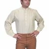 Scully Leather Company Men's Western Shirt Collection: Scully Rangewear Pullover Tombstone Collar 2 Scully Leather Company Men's Western Shirt Collection: Scully Rangewear Pullover Tombstone Collar