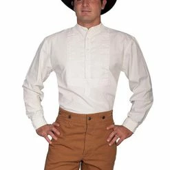 Scully Leather Company Men's Western Shirt Collection: Scully Rangewear Paisley Bib