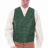 Scully Leather Company Men's Western Vest Collection: Rangewear Wide Lapel