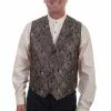 Scully Leather Company Men's Western Vest Collection: Rangewear Scrolls And Swirls
