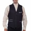 Scully Leather Company Men's Western Vest Collection: Rangewear Banker Business Style