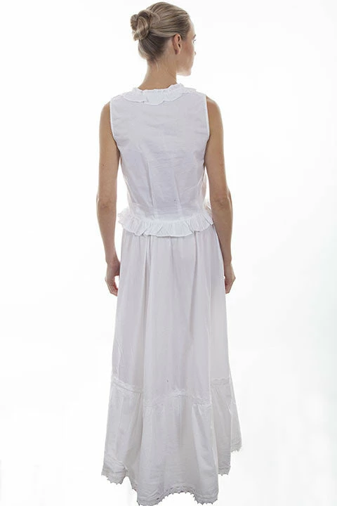 Scully Leather Company Women's Old West Skirt Collection: Rangewear Cotton Petticoat 6 Scully Leather Company Women's Old West Skirt Collection: Rangewear Cotton Petticoat